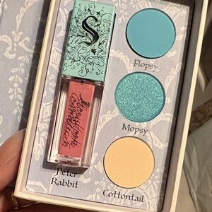Storybook Cosmetics ‘The Tale of Peter Rabbit' Book Lipstick and Eyeshadow NEW